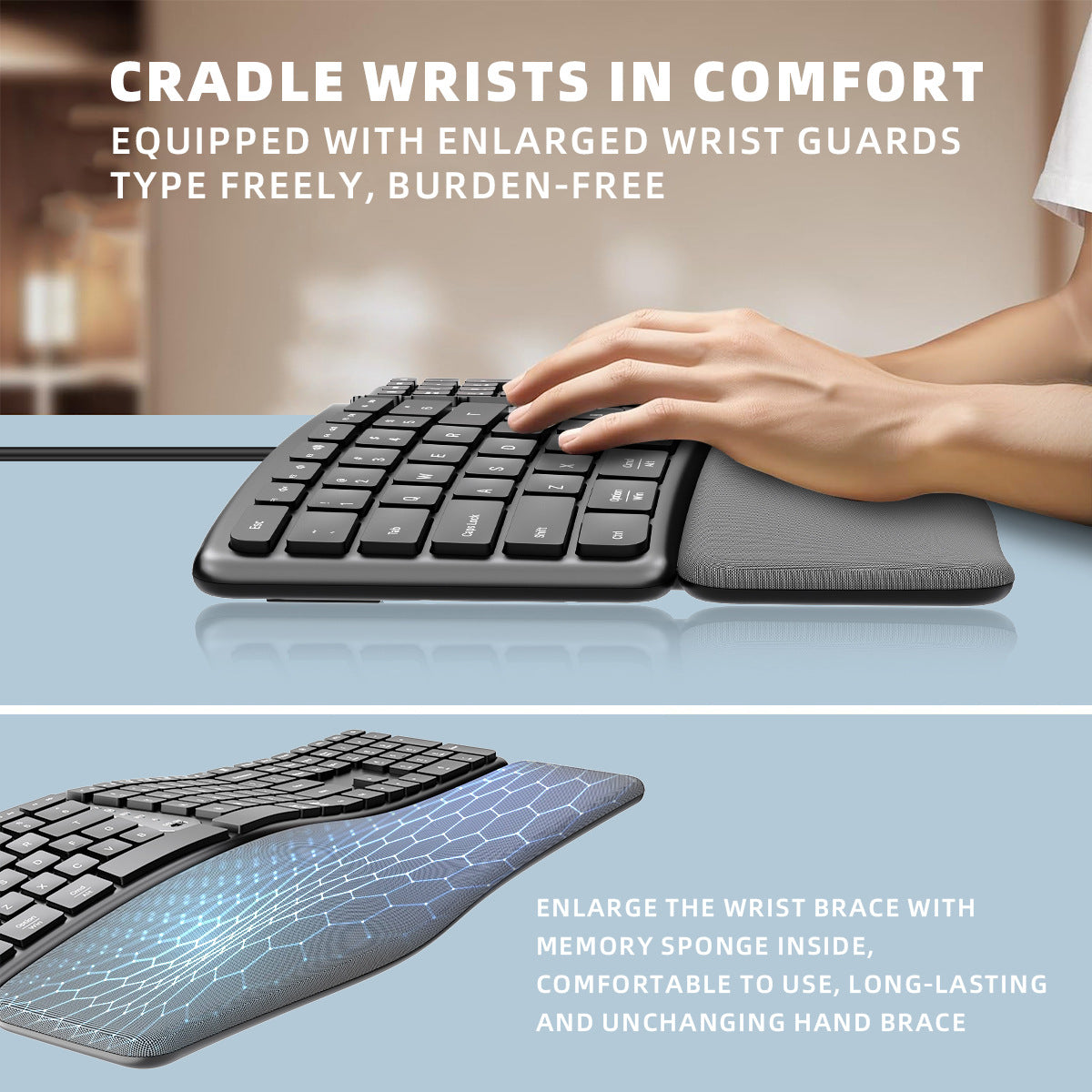 Ergonomik klavye 