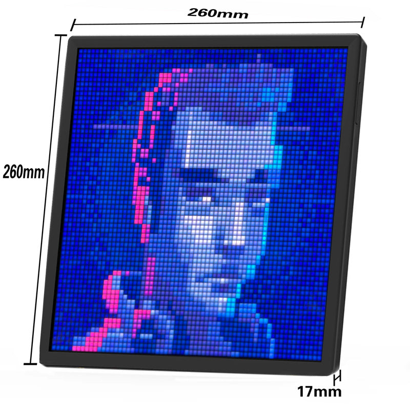 custom pixel LED screen

e-sports room decoration

retro LED desktop ornament

64x64 LED display

USB HDMI pixel screen

streamer room accessories

animated pixel screen

gaming desk decoration