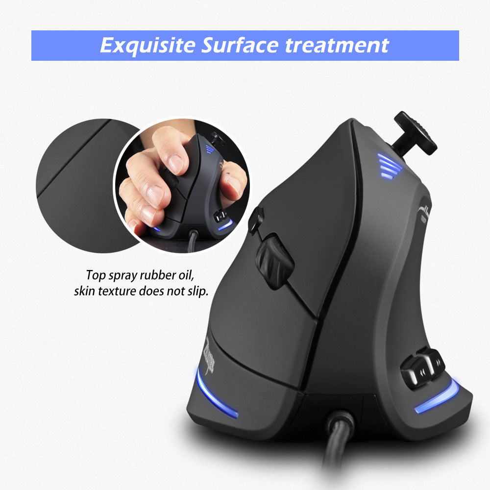 macro programmable mouse

vertical joystick grip mouse

esports ergonomic mouse

custom gaming mouse USB

wrist-friendly gaming gear
